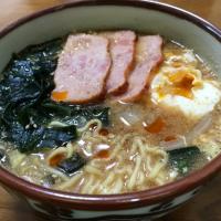 マルちゃん正麺🍜、豚骨醤油味❗️(^_-)✨